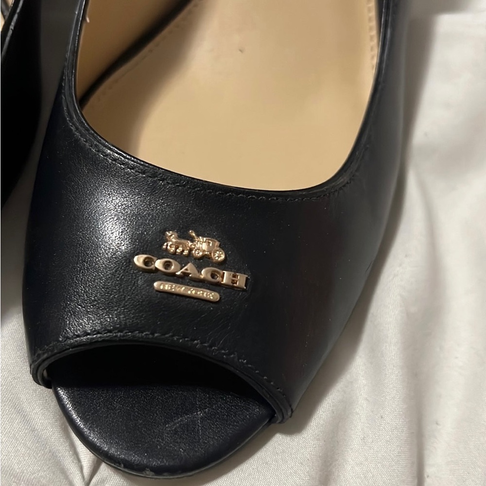 Coach wedges size 10